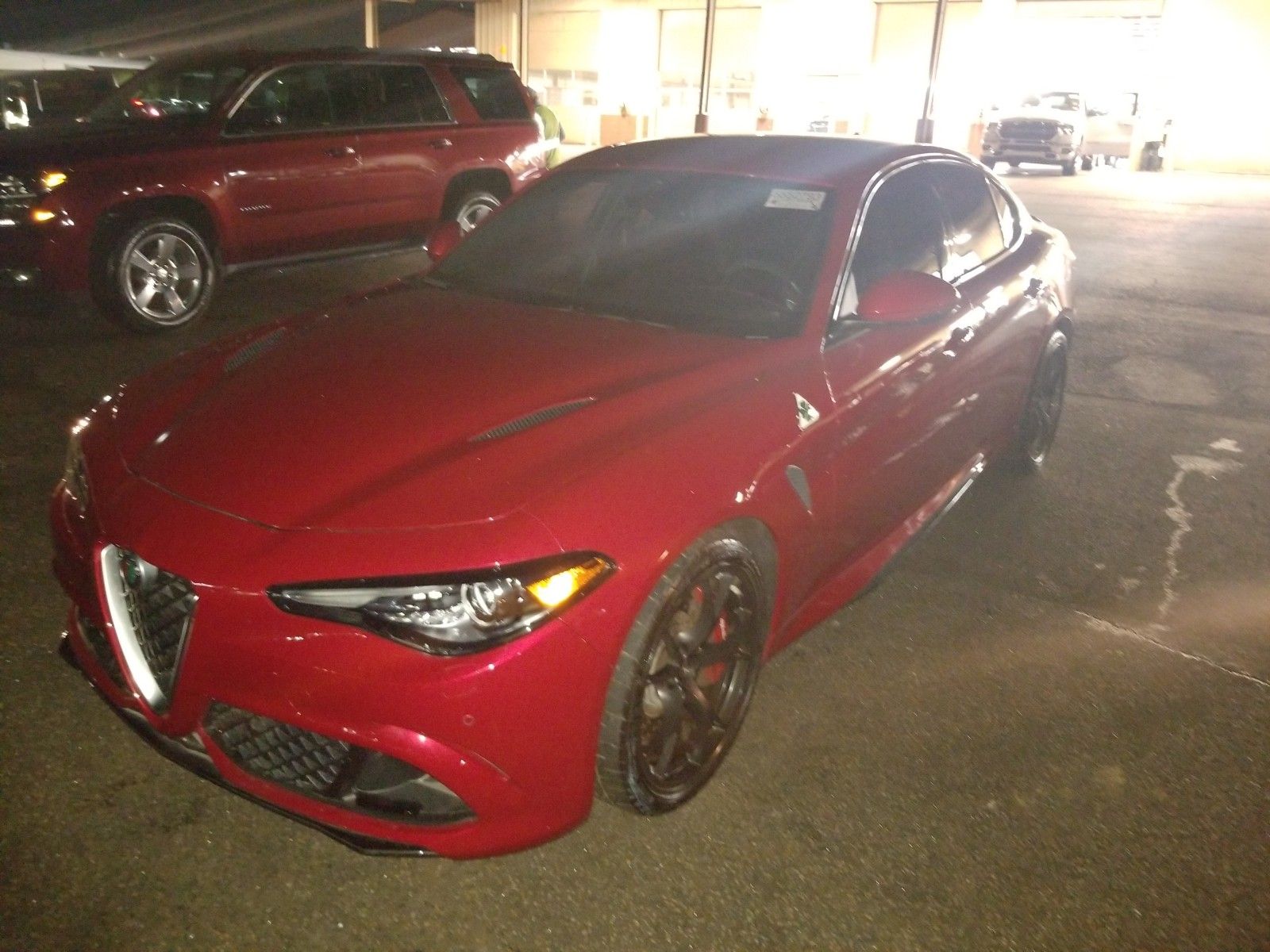 2017 Alfa romeo Giulia quadrifoglio 2.9. Lot 99917659148 Vin ZARFAEAV4H7530981