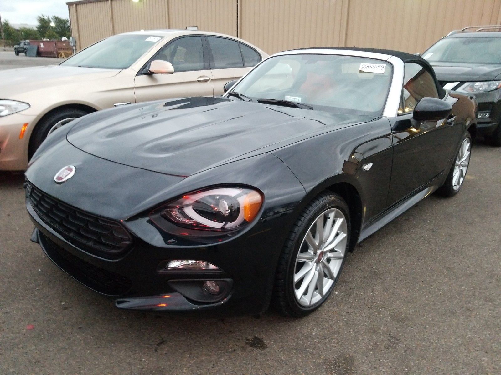 2018 Fiat 124 spider 1.4. Lot 99917689025 Vin JC1NFAEK9J0135674