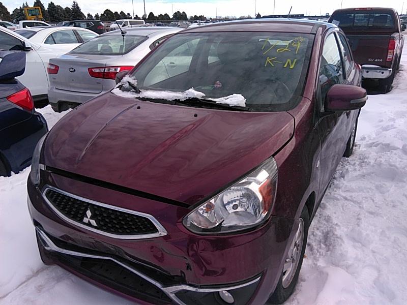 2017 Mitsubishi Mirage 1.2. Lot 99913213909 Vin ML32A4HJ0HH011056