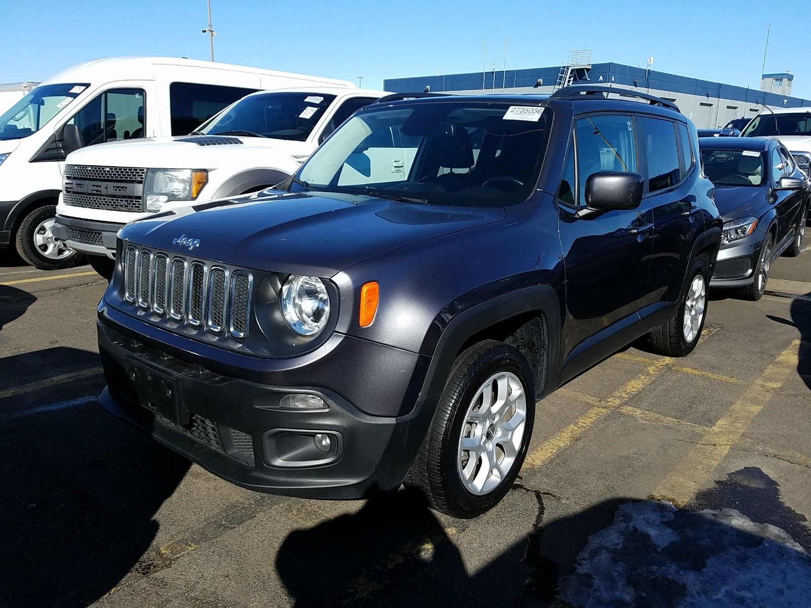 2017 Jeep Renegade 2.4. Lot 99913212674 Vin ZACCJBBB9HPF62053