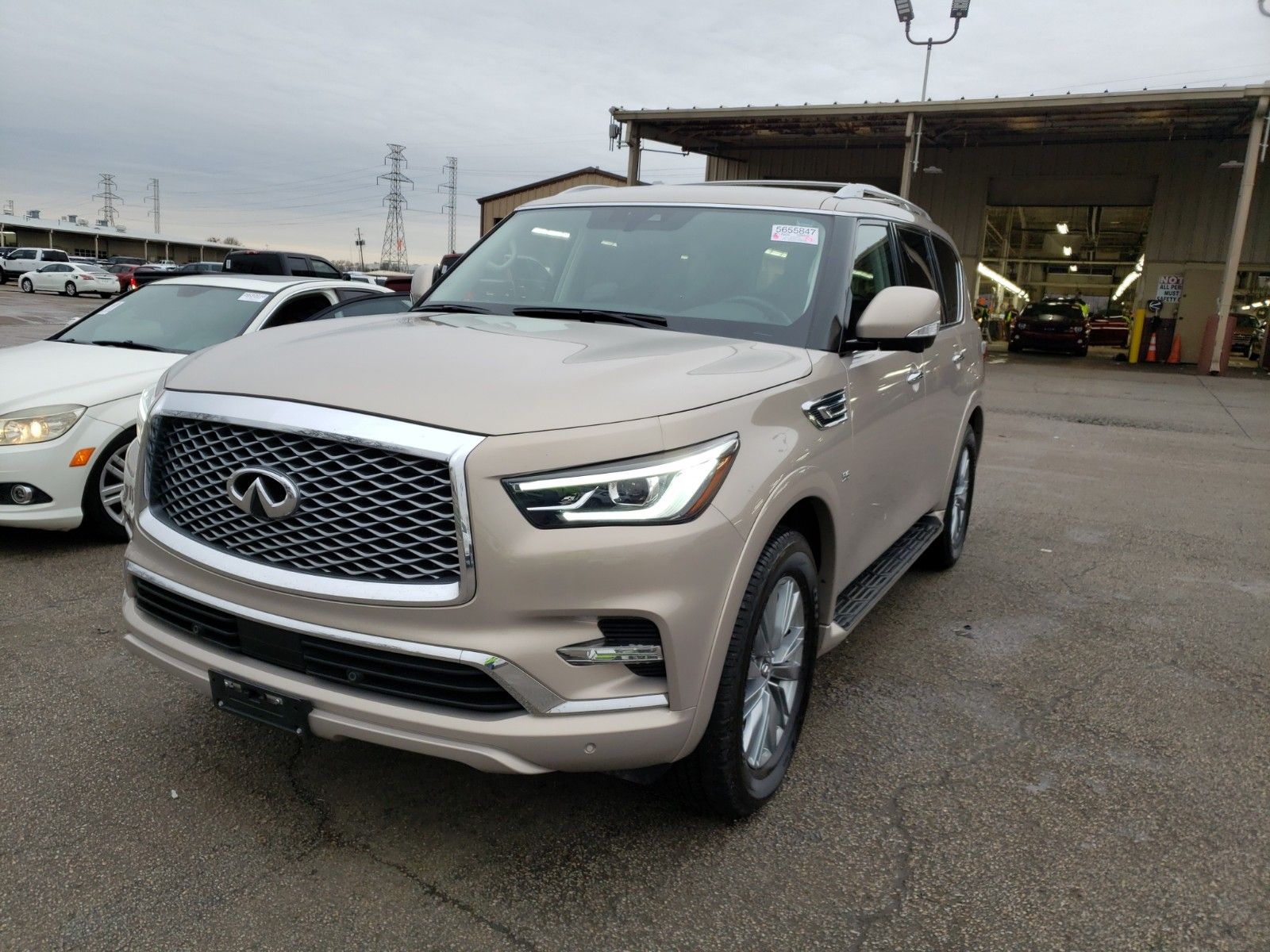 2019 Infiniti Qx80 5.6. Lot 99917944287 Vin JN8AZ2NF3K9686881