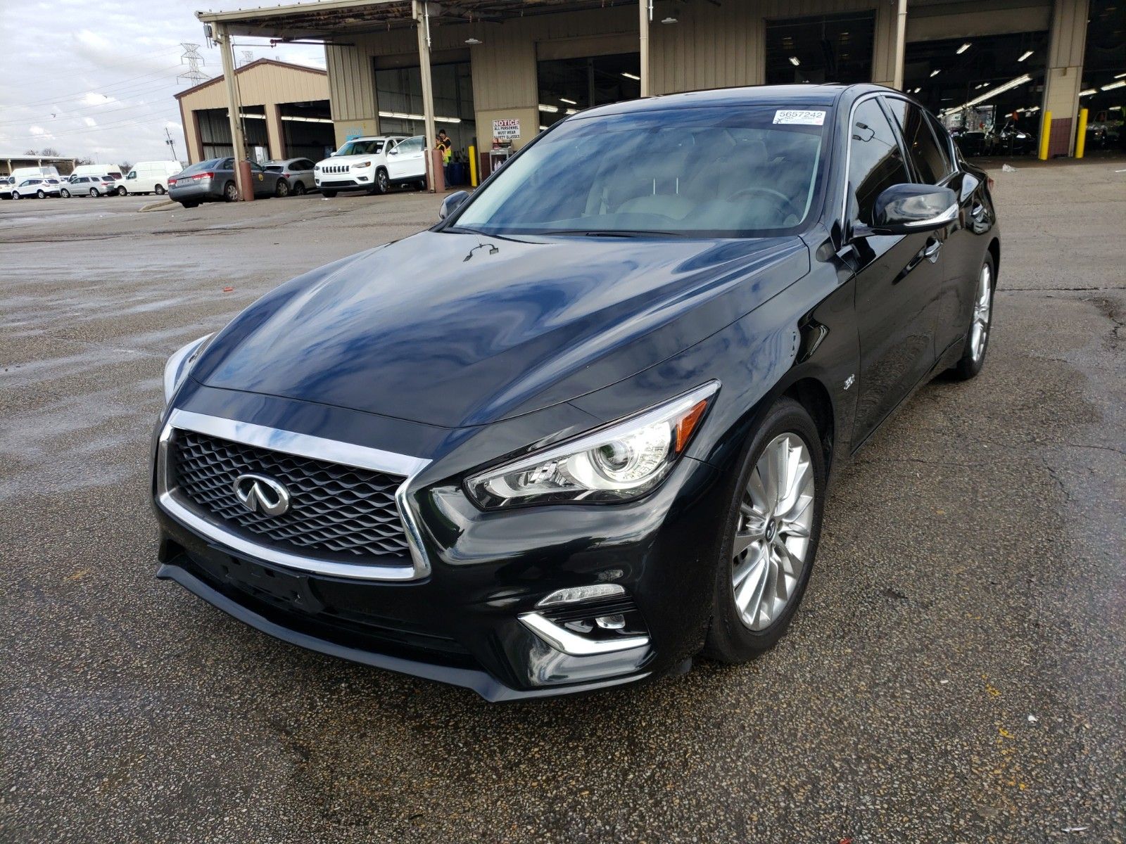 2019 Infiniti Q50 3.0. Lot 99917946016 Vin JN1EV7AP6KM516065