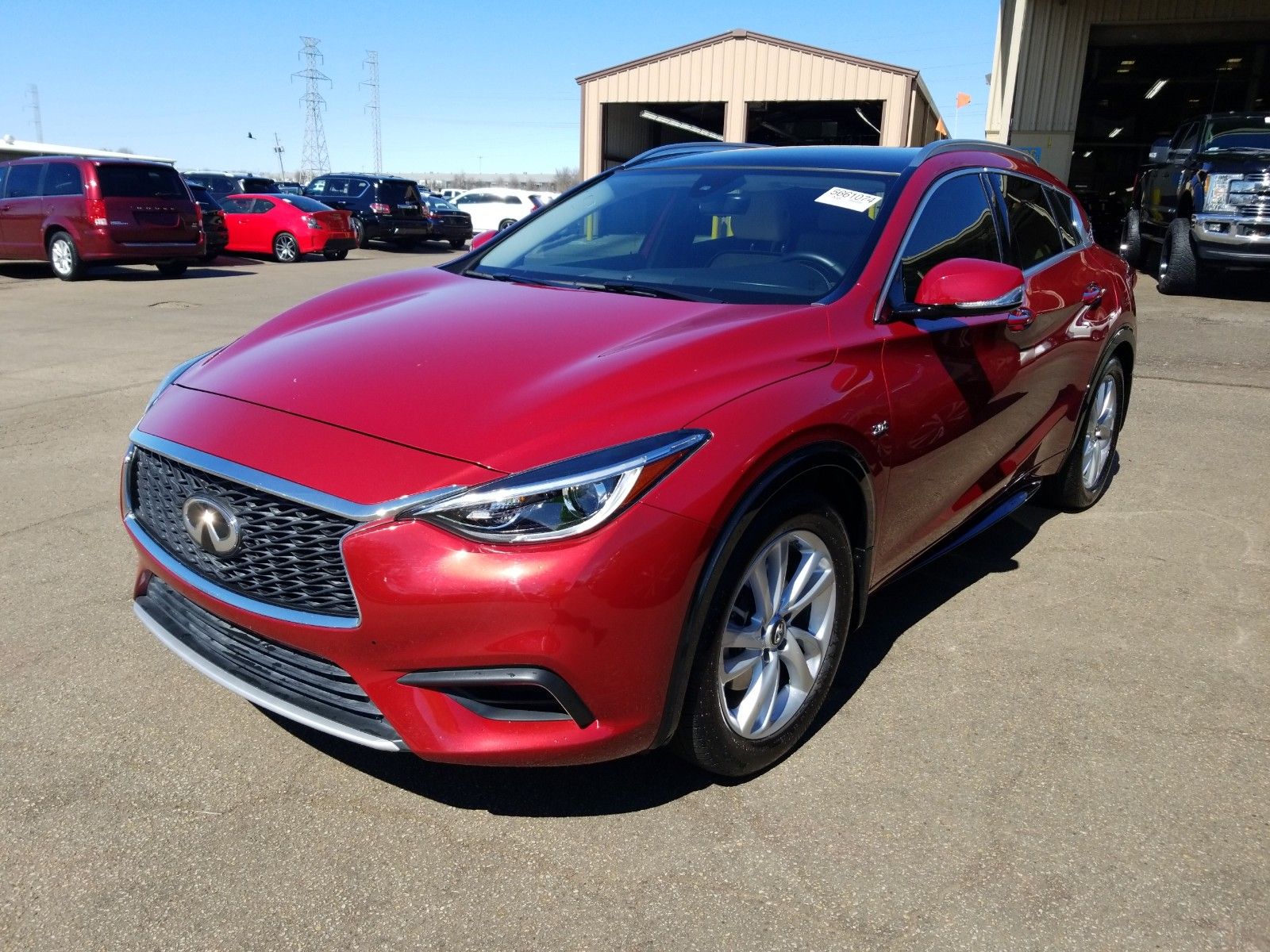 2019 Infiniti Qx30 2.0. Lot 99917957571 Vin SJKCH5CP4KA009533