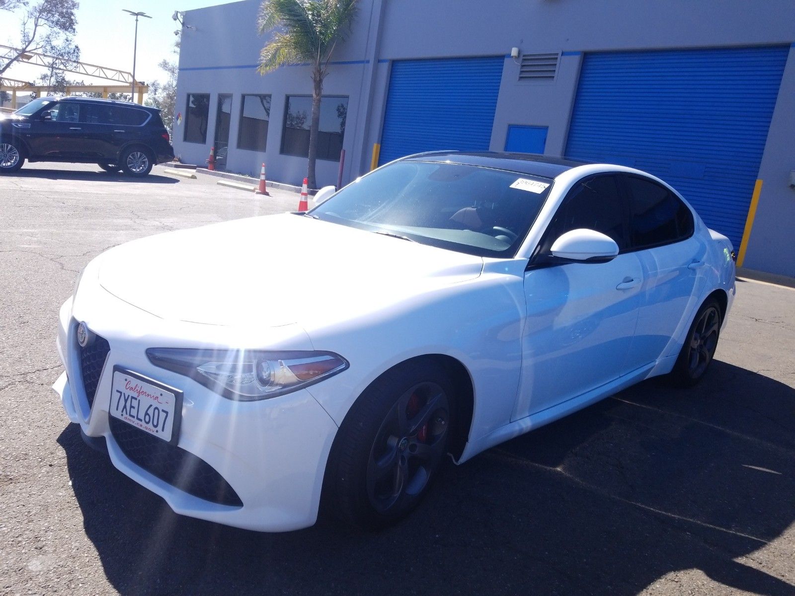 2017 Alfa romeo Giulia 2.0. Lot 99914077469 Vin ZARFAEBN3H7532607