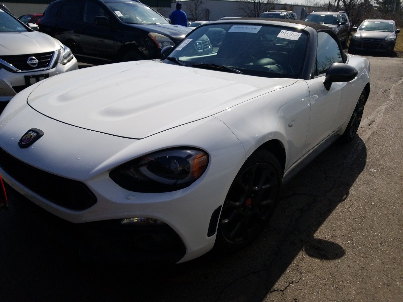 2017 Fiat 124 spider 1.4. Lot 99911660336 Vin JC1NFAEK6H0106725