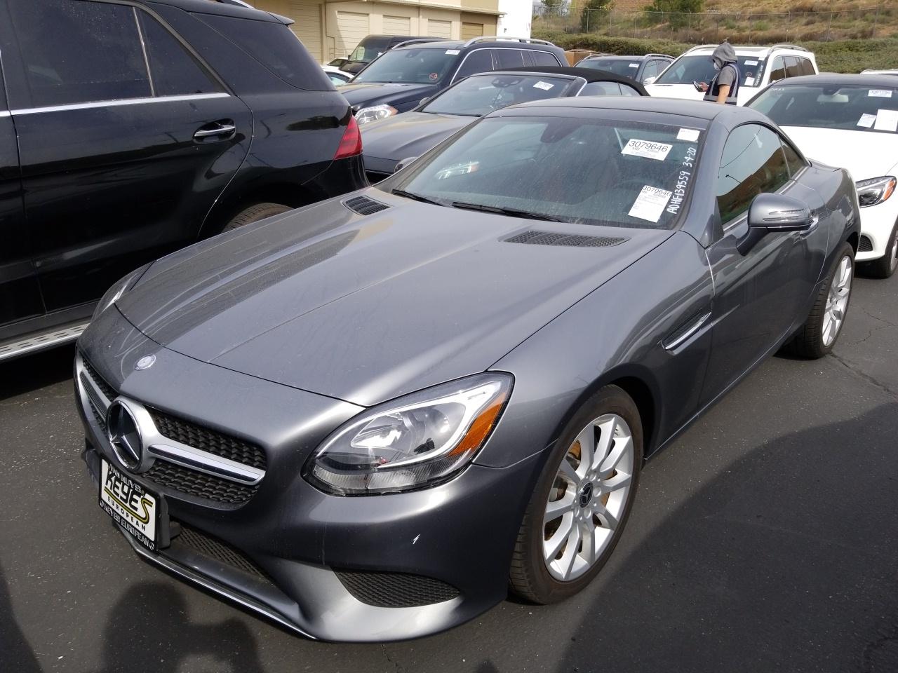 2017 Mercedes-benz SLC 2.0. Lot 99913796674 Vin WDDPK3JA0HF139559
