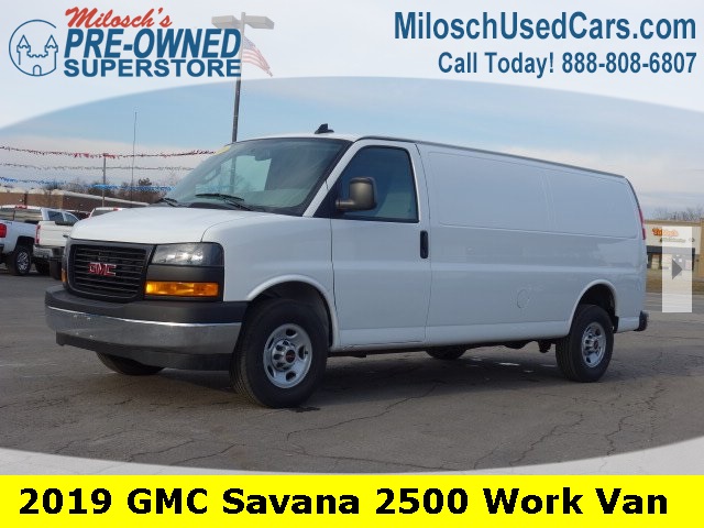 2019 gmc savana 2500 work van