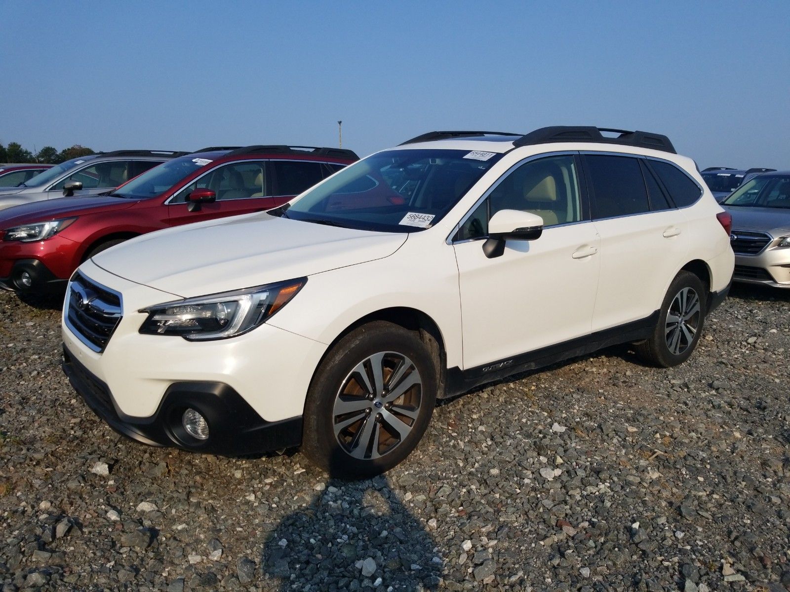 2019 Subaru Outback 2.5. Lot 99921168066 Vin 4S4BSANC2K3334975