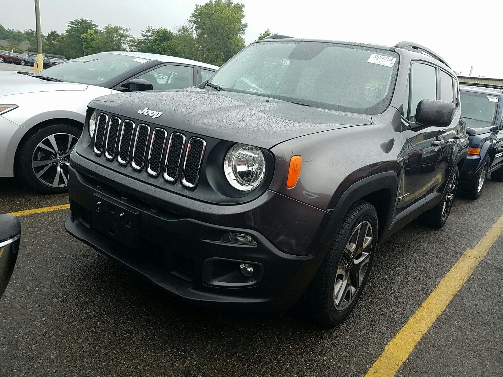 2017 Jeep Renegade 2.4. Lot 99913895654 Vin ZACCJABB0HPF13222