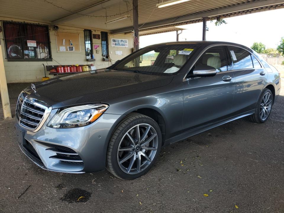2018 Mercedes-benz S class 4.0. Lot 99911022043 Vin WDDUG8DB0JA382085