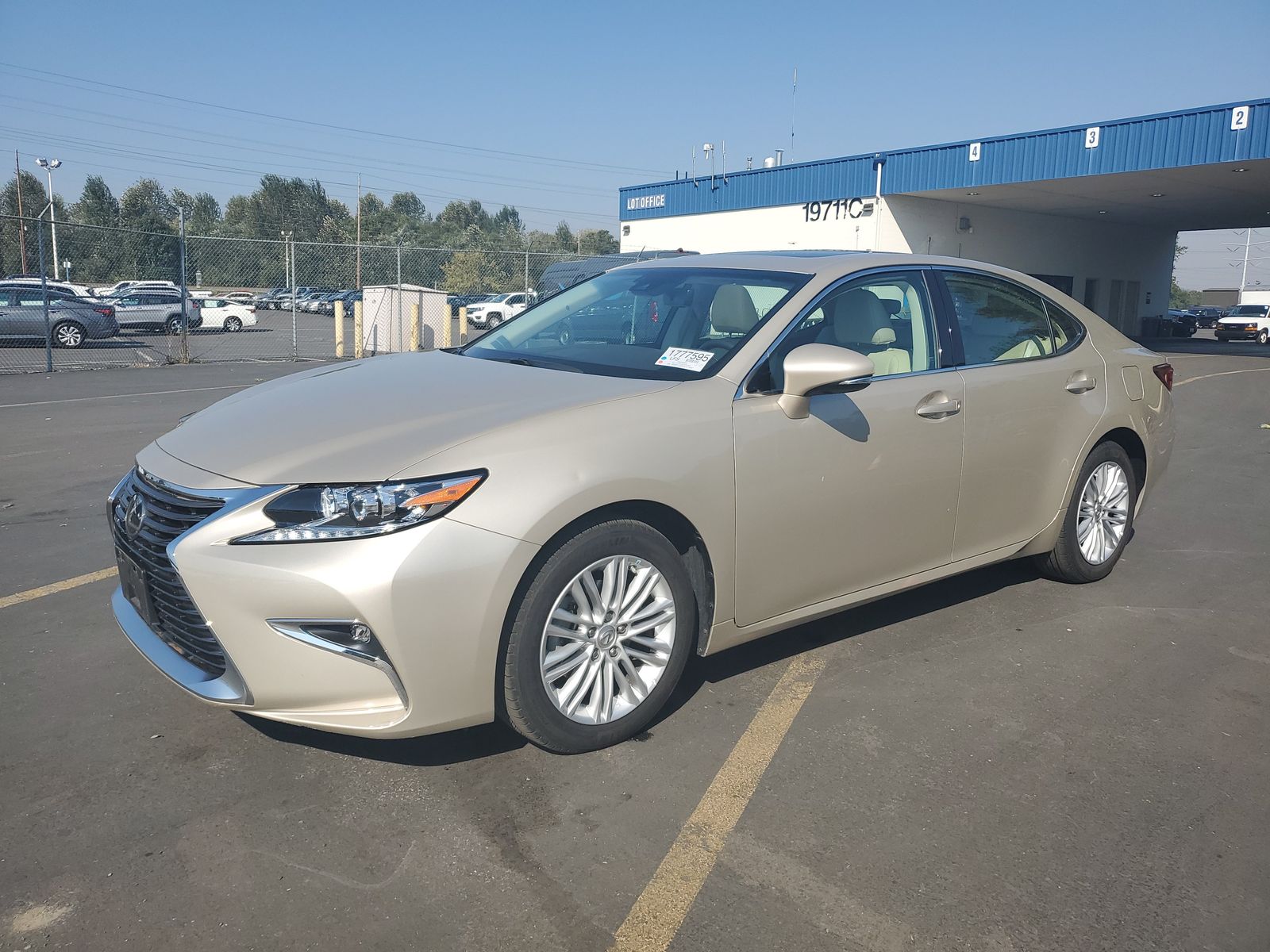 2017 Lexus ES 3.5. Lot 99912254167 Vin 58ABK1GG9HU074697