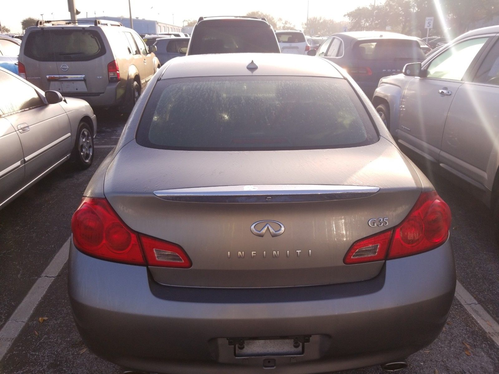 JNKBV61E98M206010 Infinity G35 2008 from United States PLC Auction