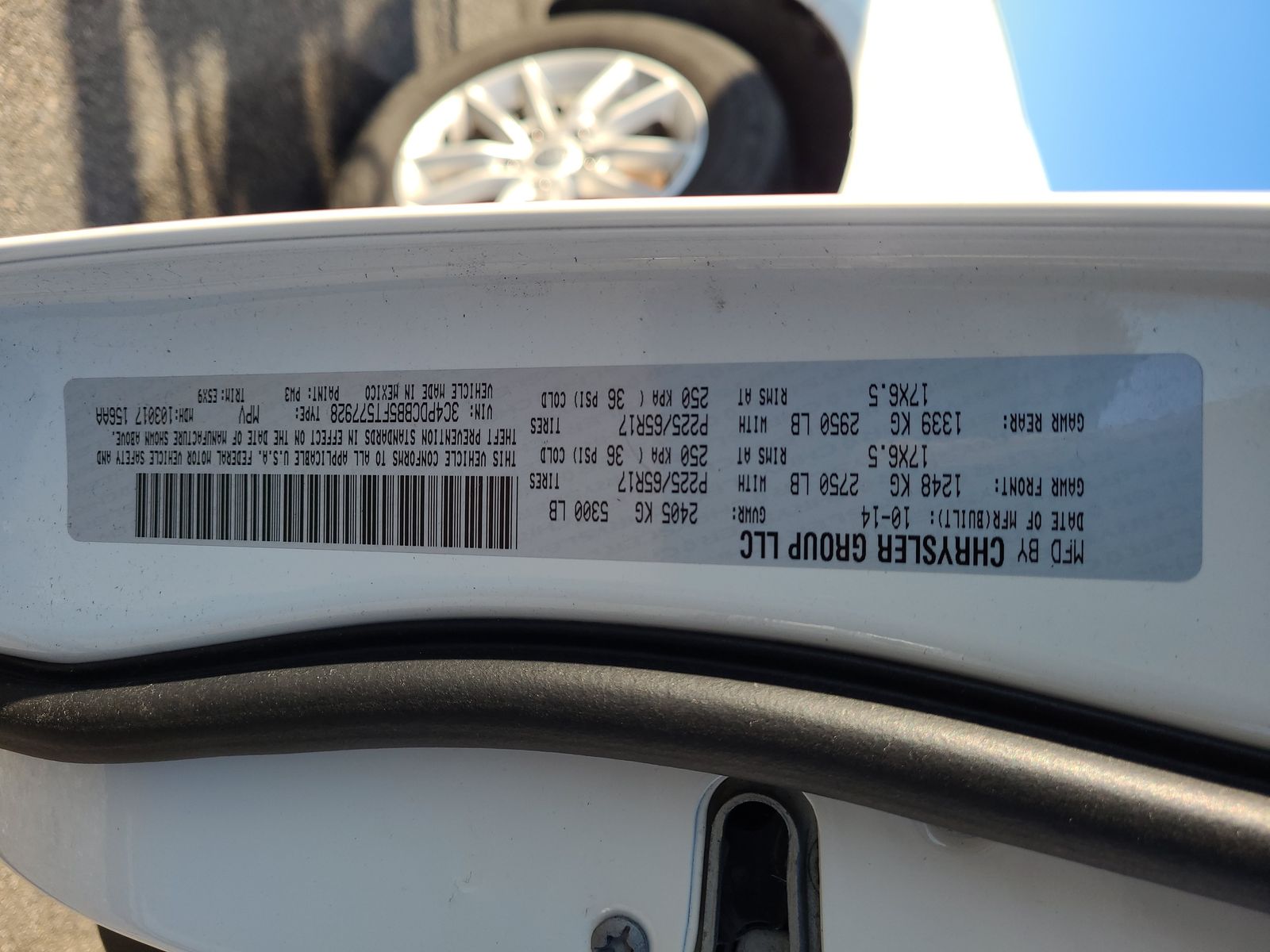 2015 Dodge Journey SXT FWD