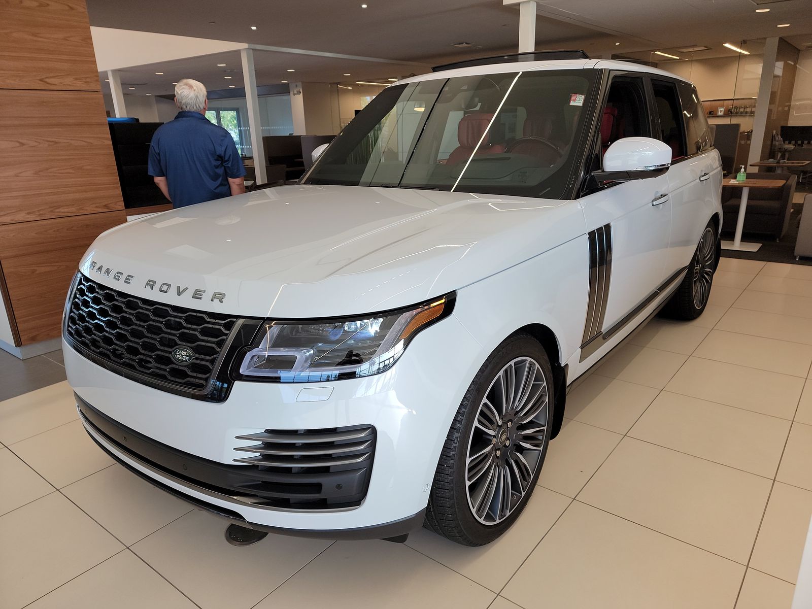 Range rover vin