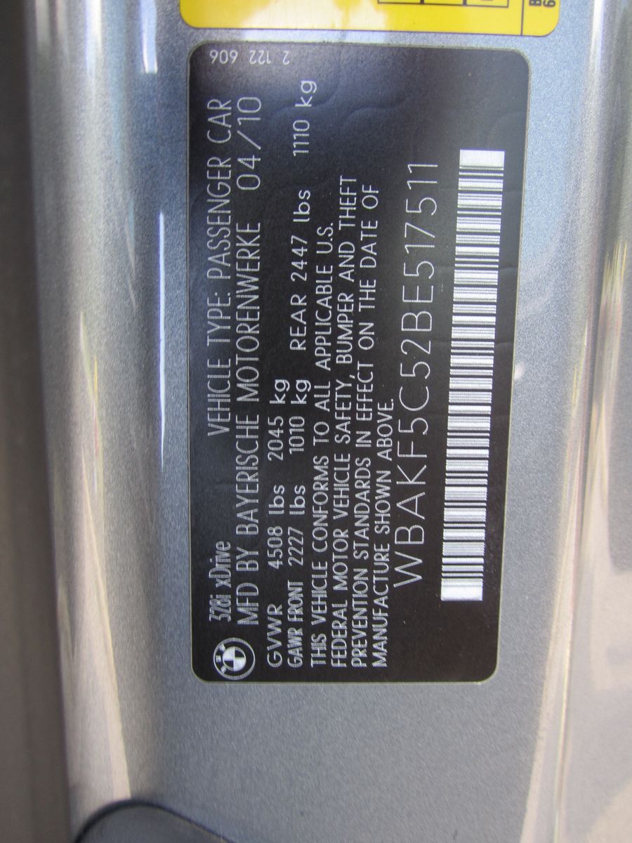 2011 BMW 3 Series 328i xDrive AWD