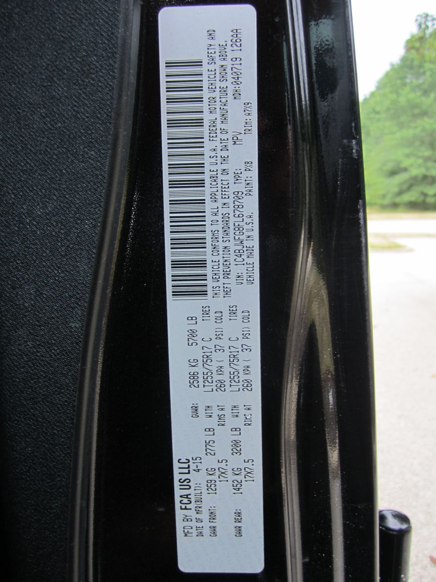 2015 Jeep Wrangler Rubicon AWD