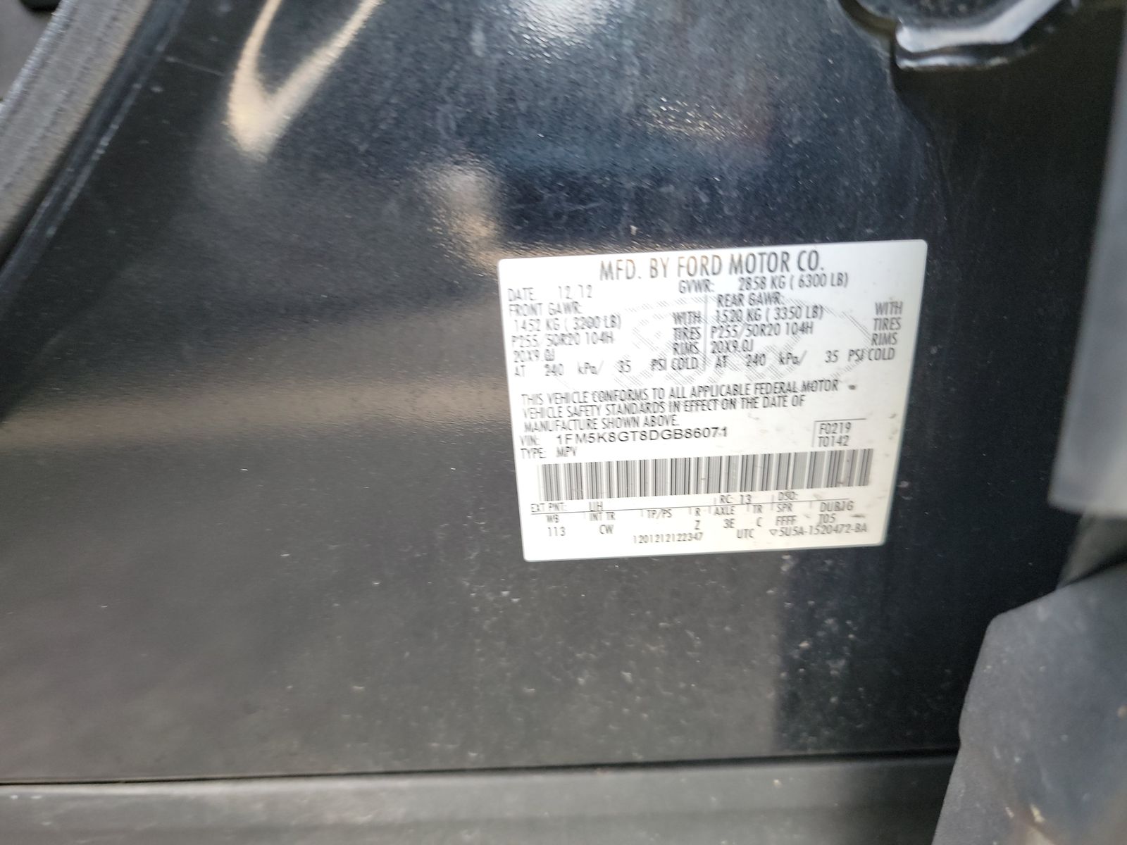 2013 Ford Explorer SPORT AWD