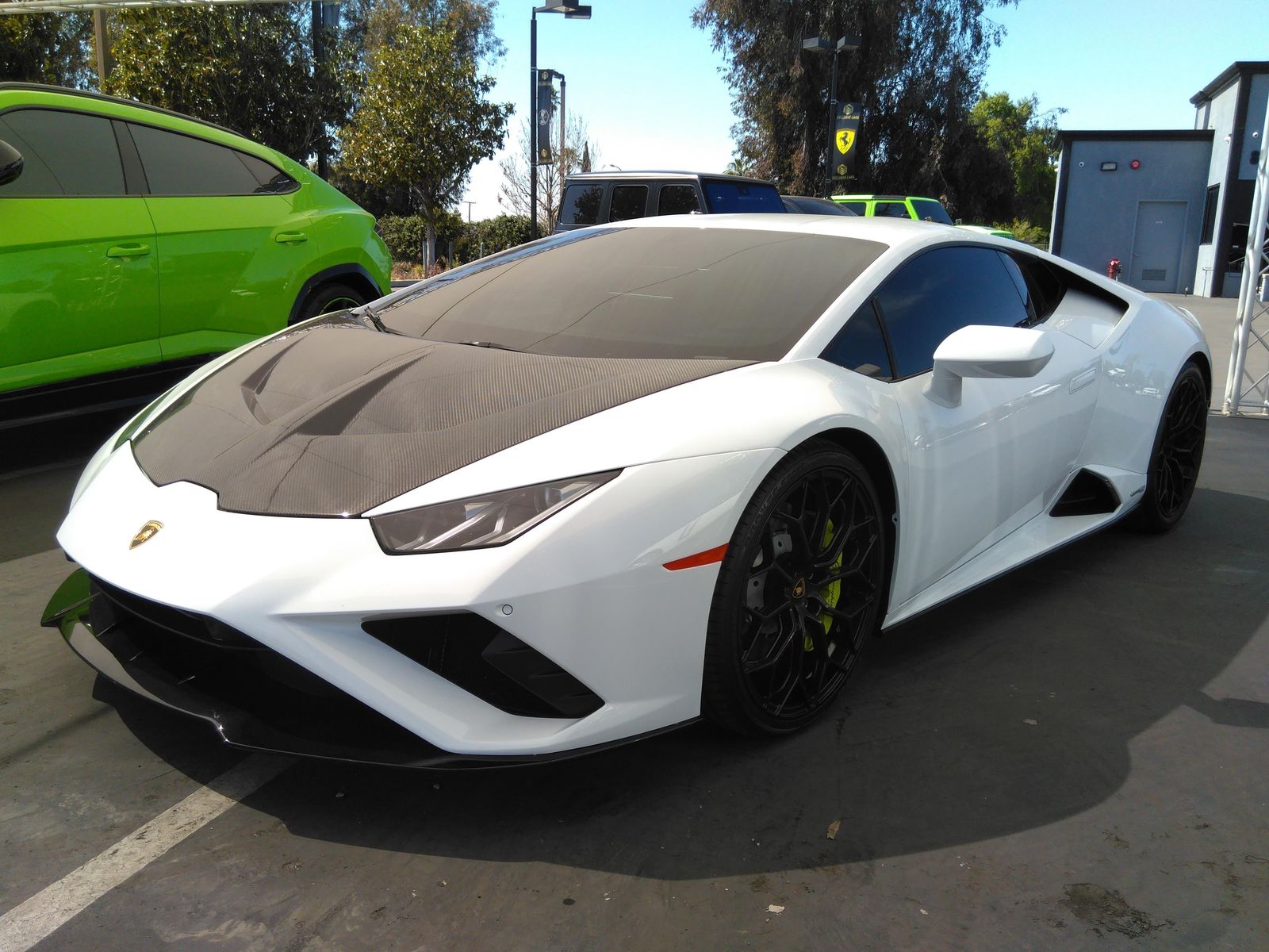 *風ページ* ZHWUF5ZF3MLA16177 Lamborghini Huracan 2021 from United States (Lot