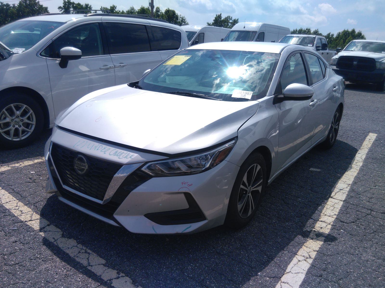 【にあページ】 3N1AB8CV0MY293918 | 2021 NISSAN SENTRA | История продажи