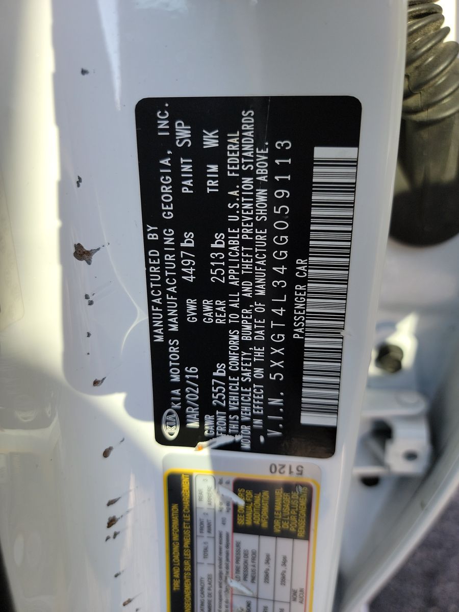 2016 Kia Optima LX FWD