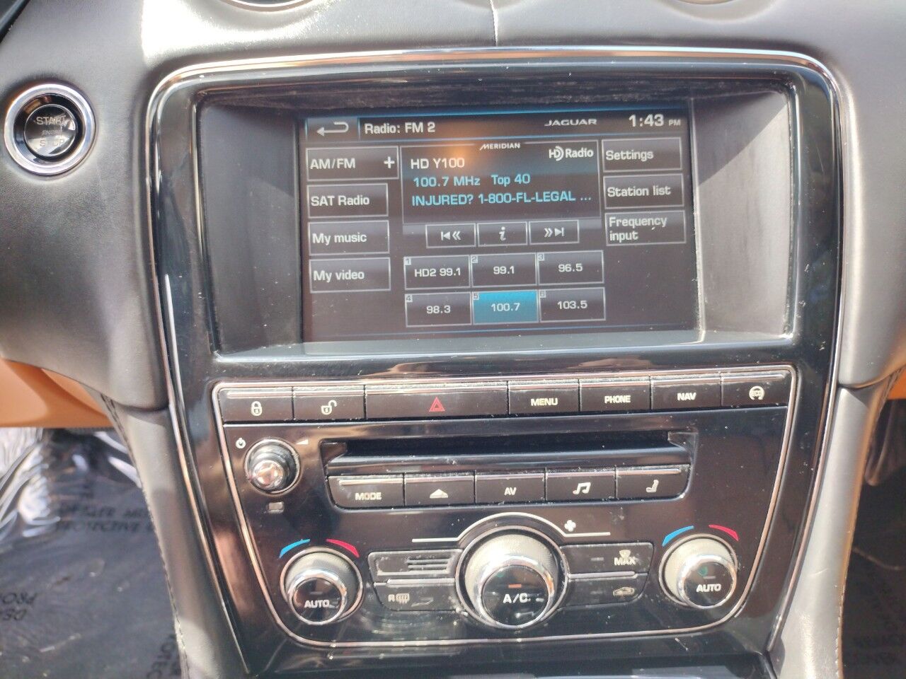 2015 Jaguar XJ Portfolio 4dr Sedan RWD