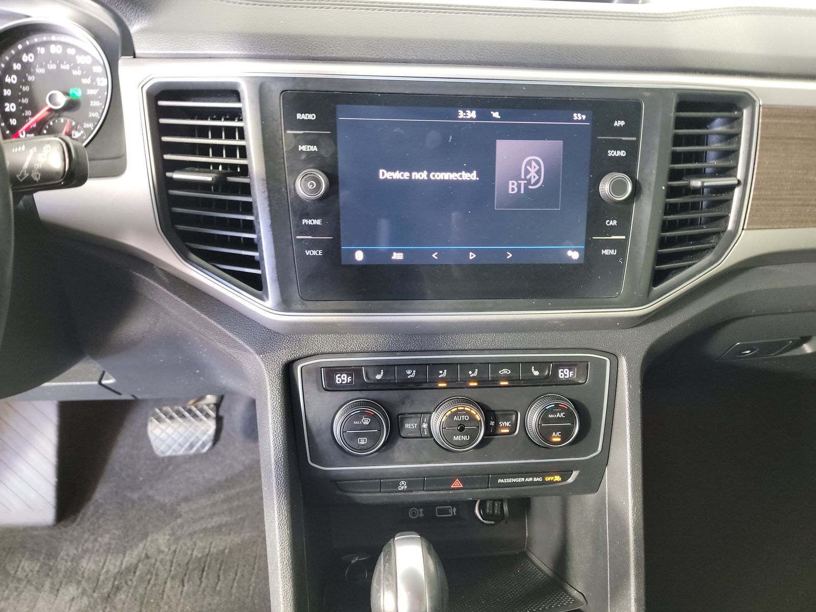 2018 Volkswagen Atlas 3.6L SE FWD