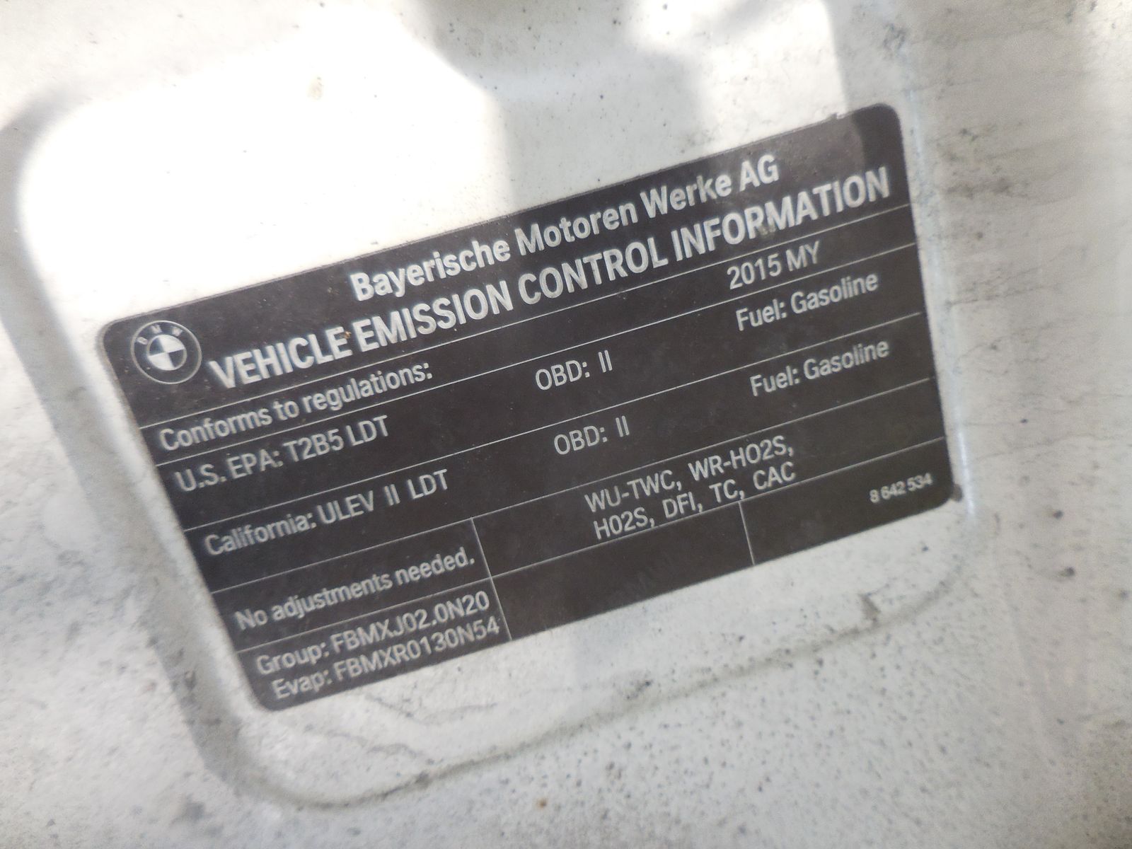 2015 BMW X3 xDrive28i AWD