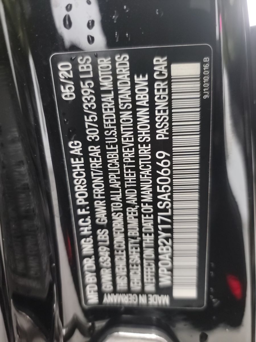 2020 Porsche Taycan 4S AWD