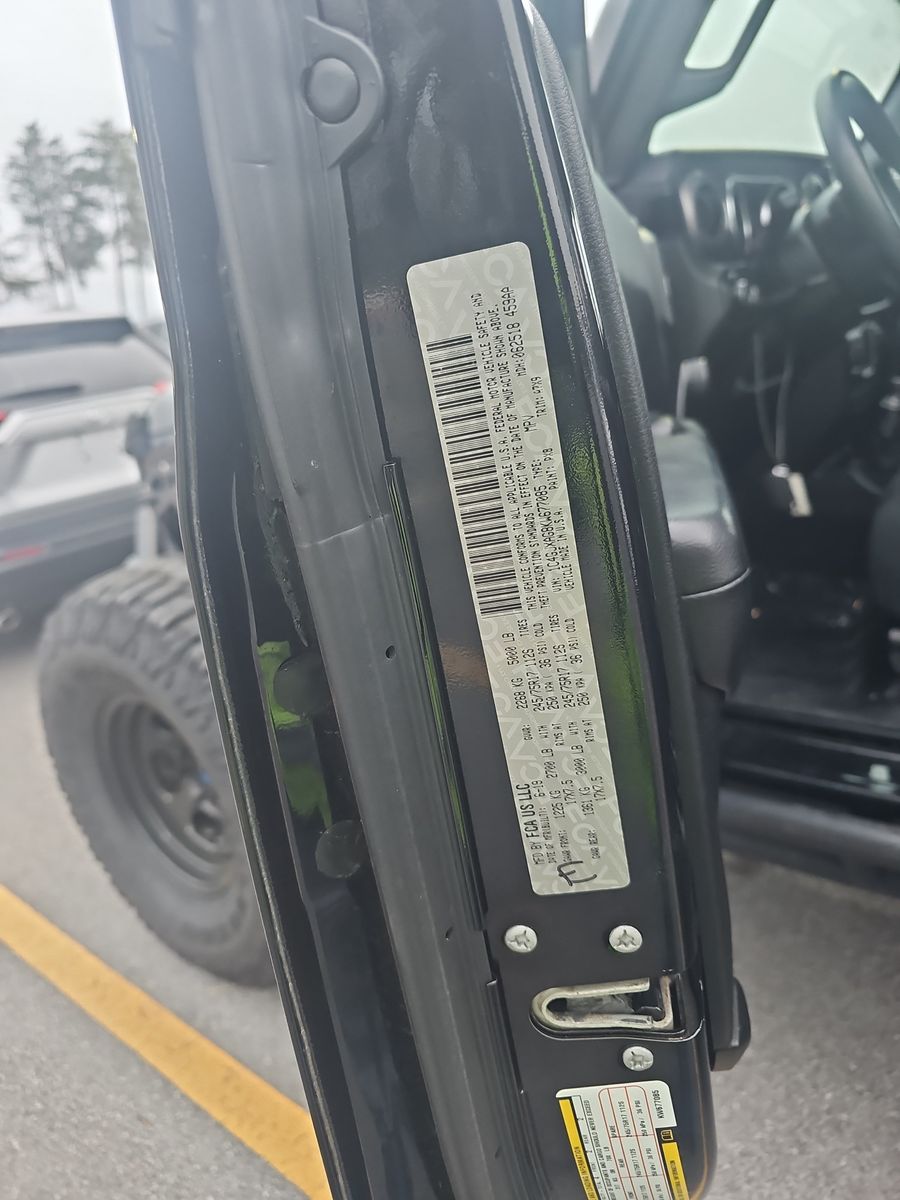 2019 Jeep Wrangler SPORT AWD