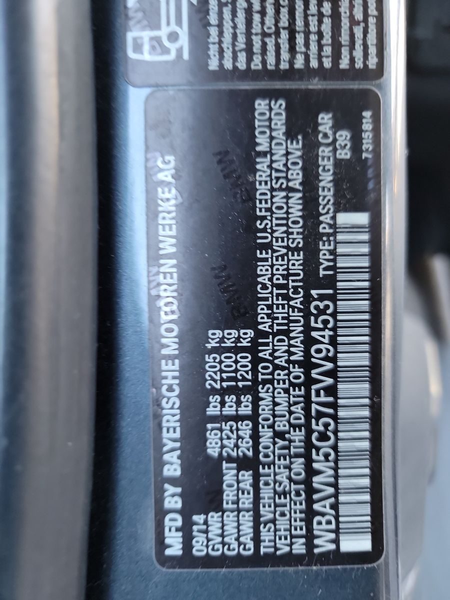 2015 BMW X1 35I XDRIVE AWD