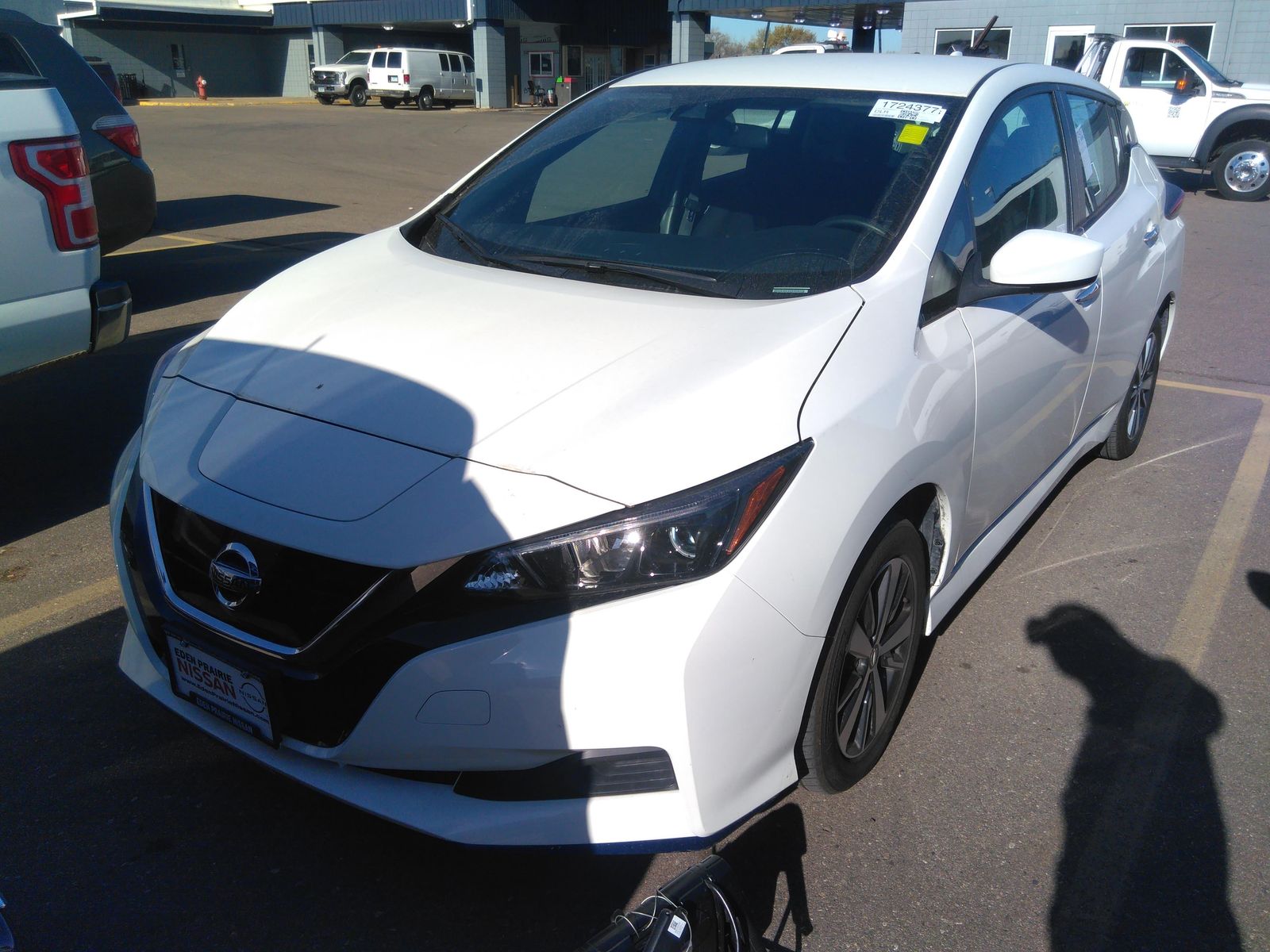 Used 2022 Nissan LEAF S PLUS with VIN 1N4BZ1BV2NC559350 for sale in Minneapolis, Minnesota