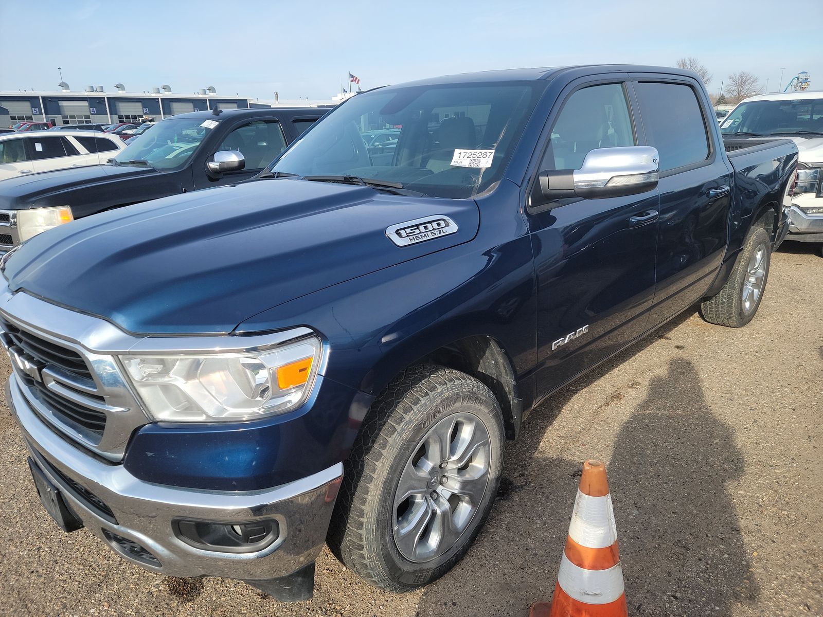 Used 2021 Ram 1500 Big Horn with VIN 1C6SRFFT8MN533426 for sale in Minneapolis, Minnesota