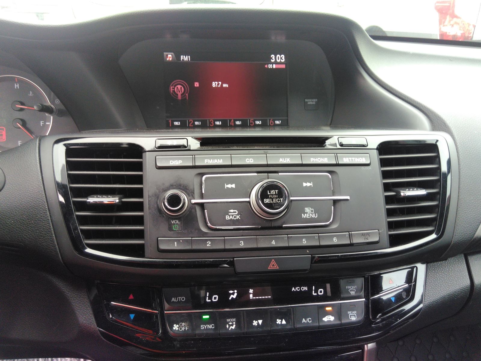 2017 Honda Accord SPORT SE FWD