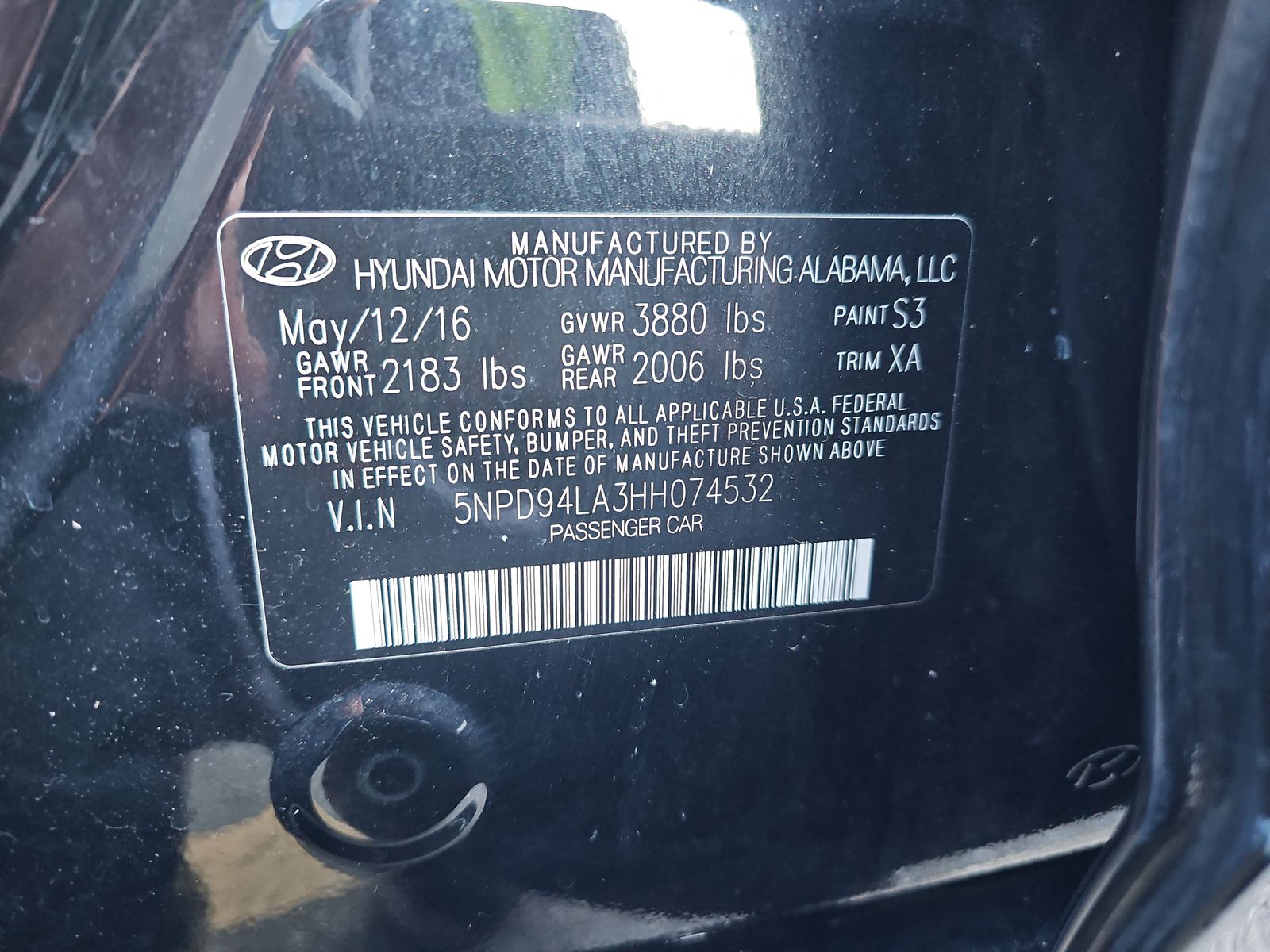 2017 Hyundai Elantra ECO FWD