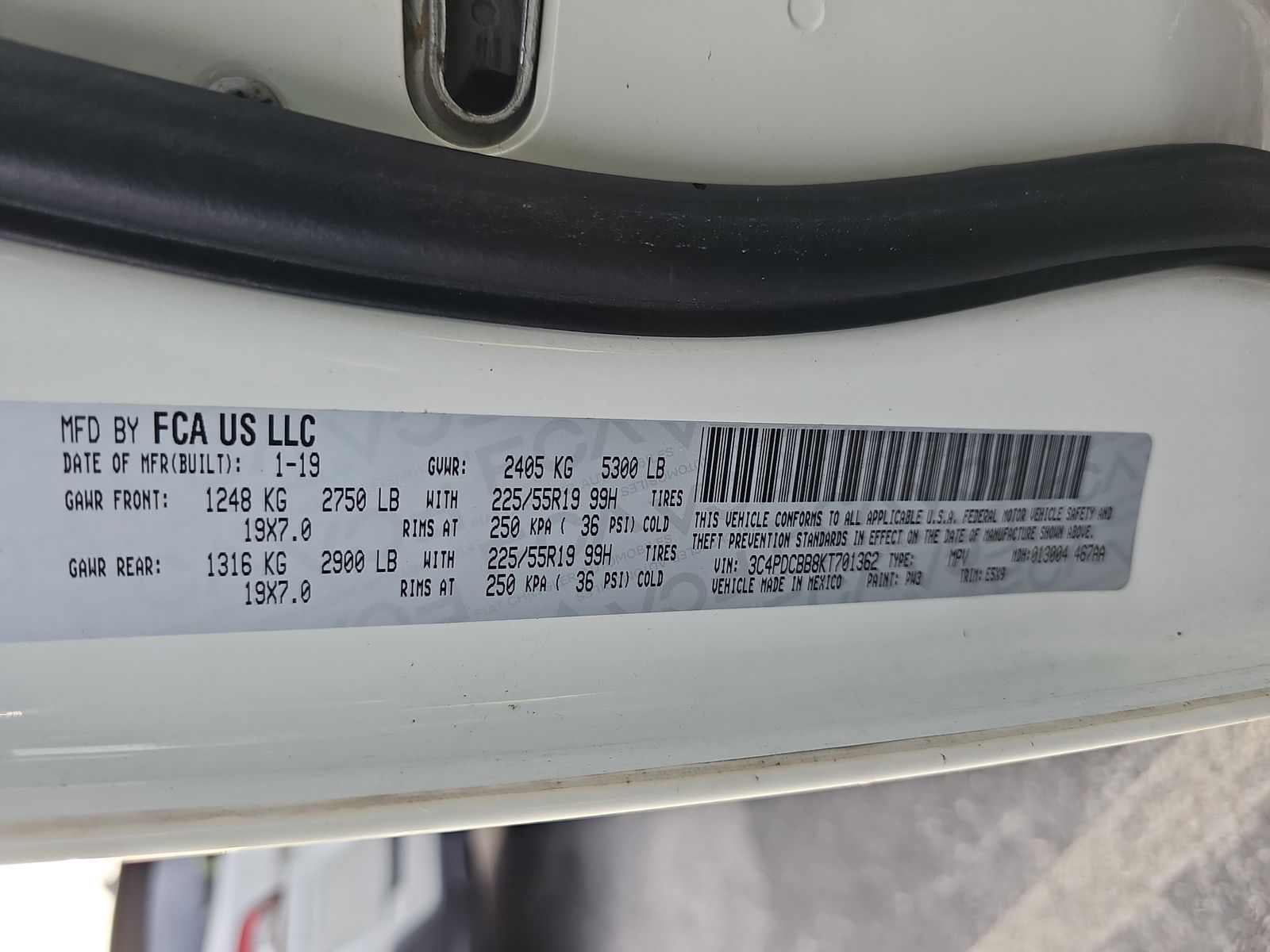 2019 Dodge Journey SE FWD