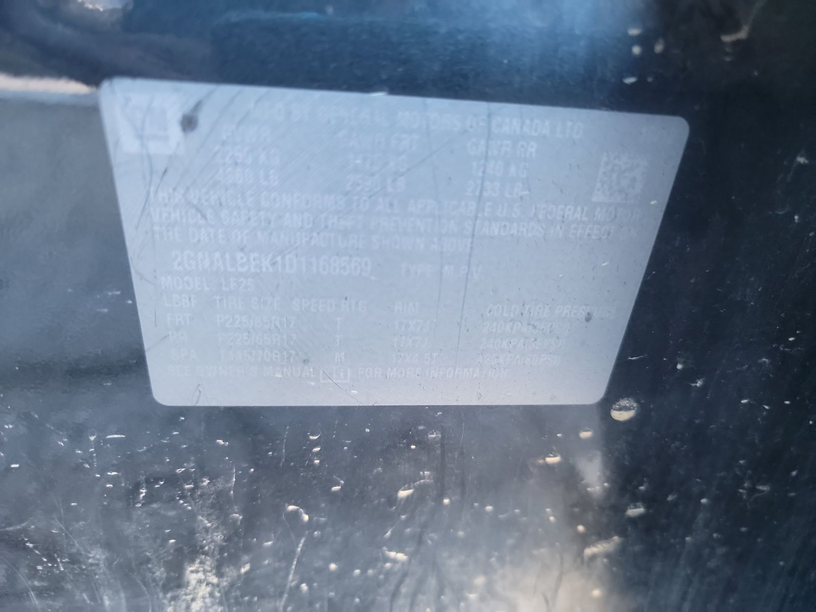 2013 Chevrolet Equinox LS FWD