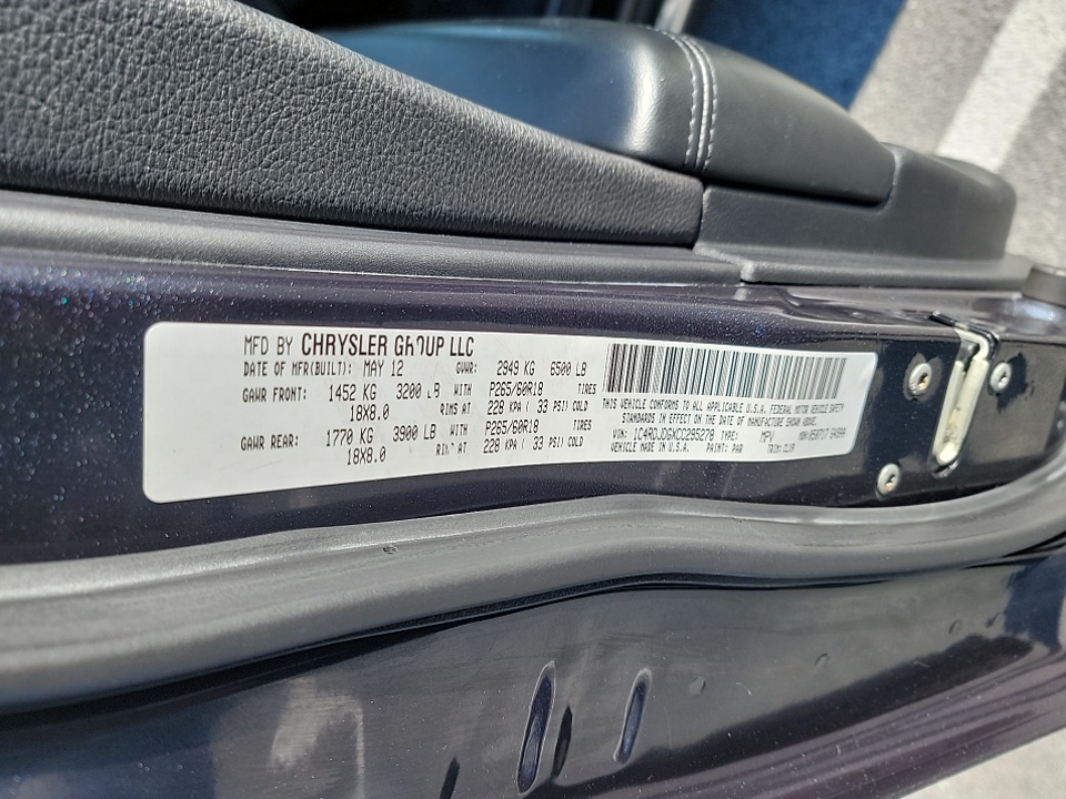 2012 Dodge Durango Crew AWD
