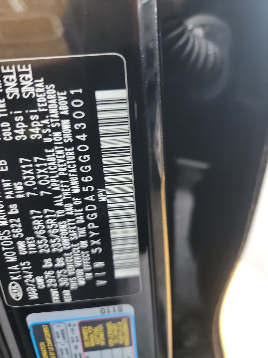 2016 Kia Sorento LX AWD