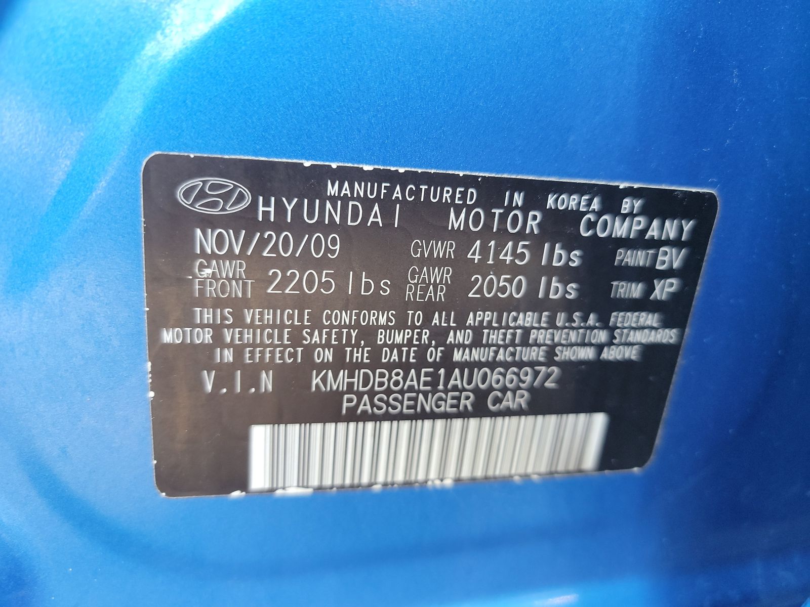 2010 Hyundai Elantra GLS FWD