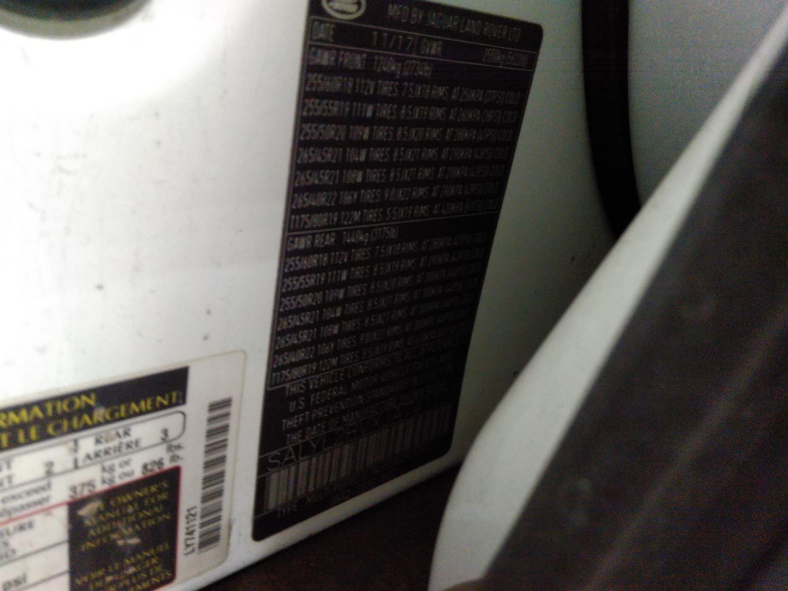 2018 Land Rover Range Rover Velar R-DYNAM SE AWD