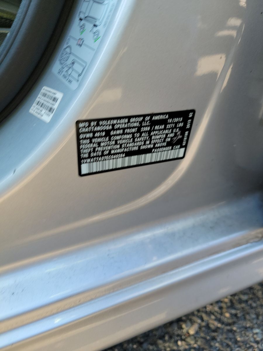 2014 Volkswagen Passat WOLFSBURG FWD