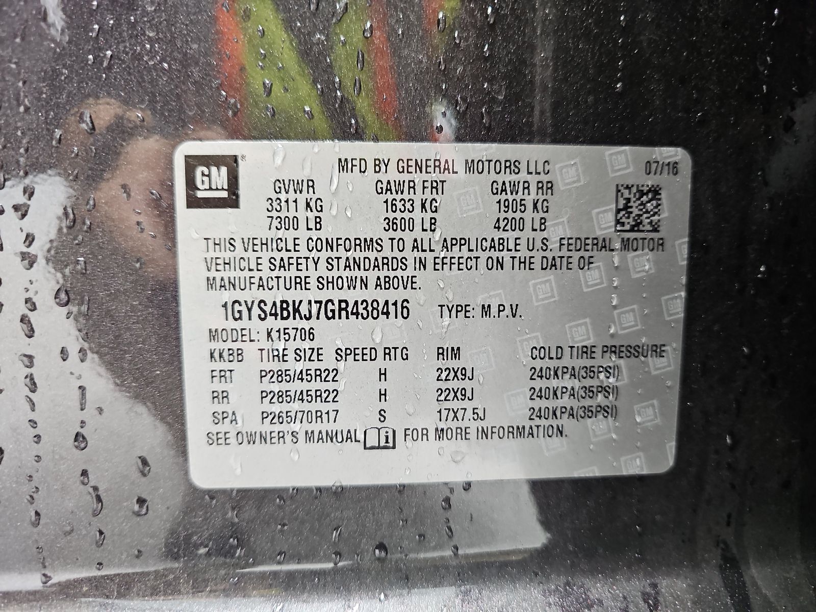 2016 Cadillac Escalade LUXURY AWD