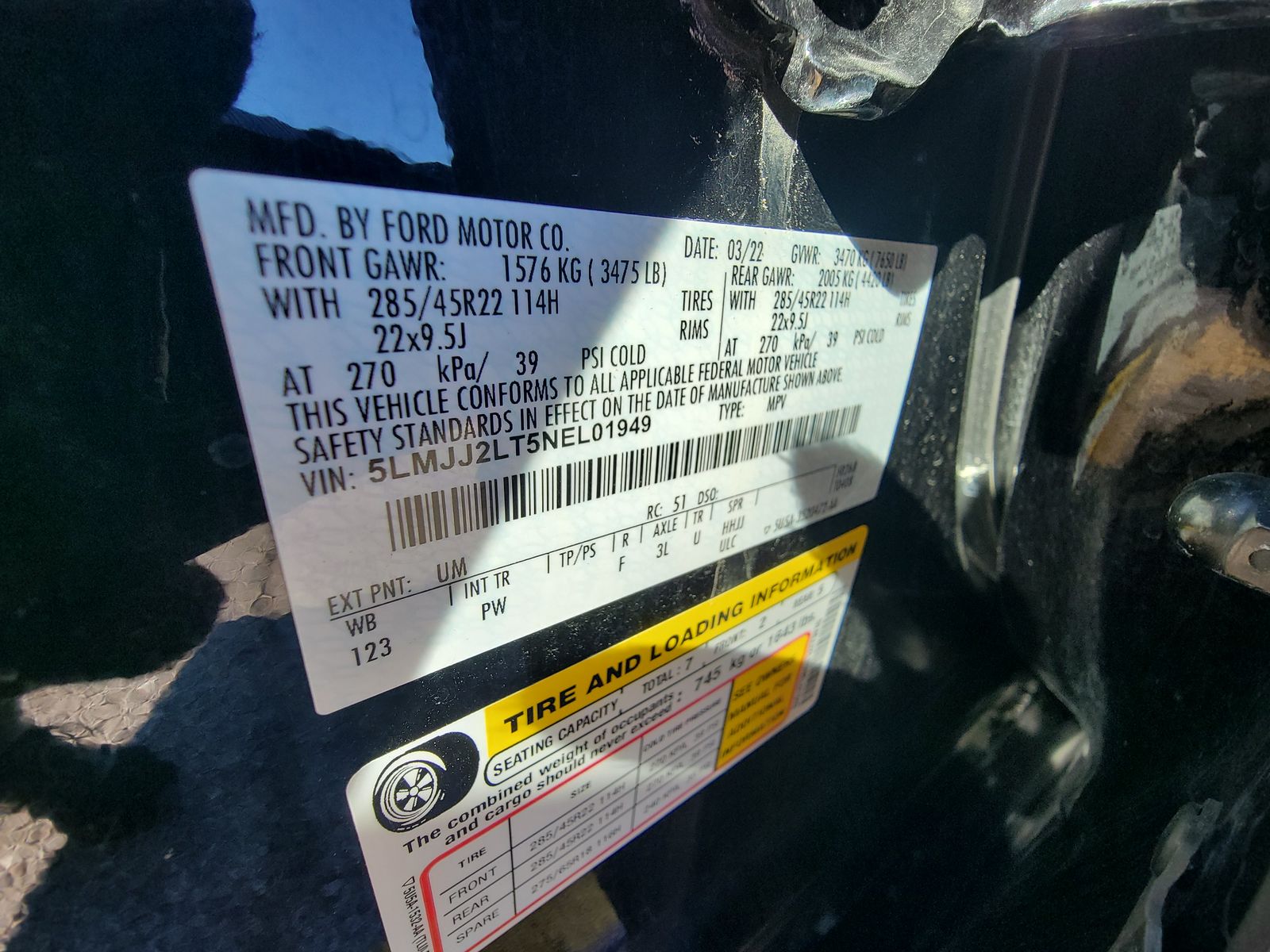 2022 Lincoln Navigator RESERVE AWD