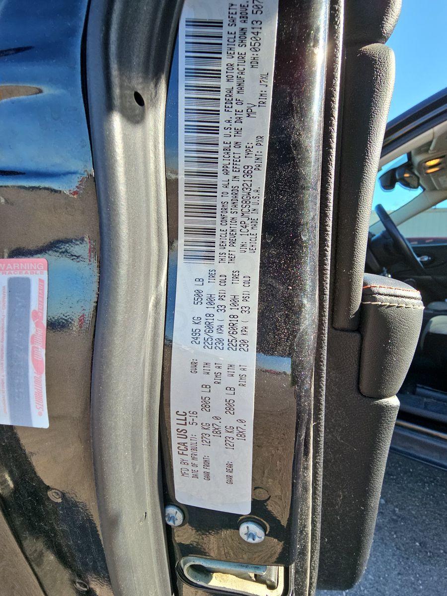 2016 Jeep Cherokee ANNIVERSAR AWD