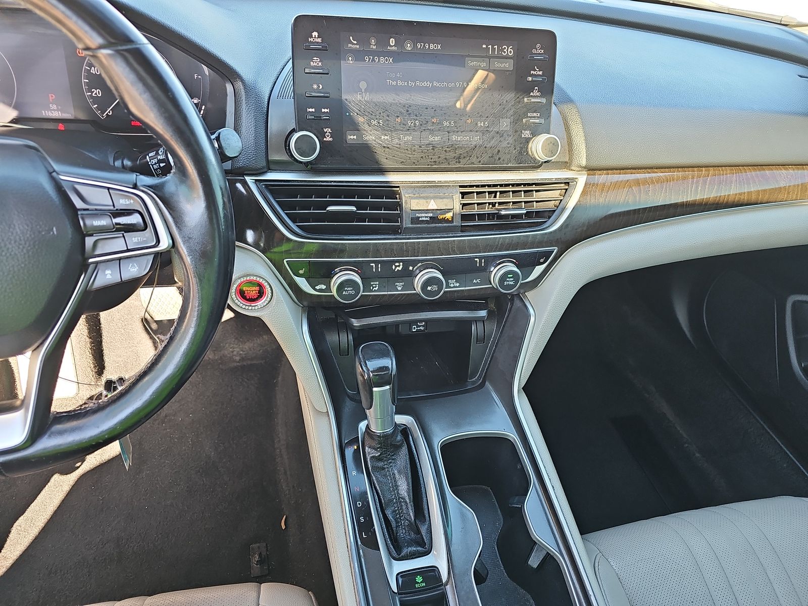 2019 Honda Accord EX-L 1.5T FWD