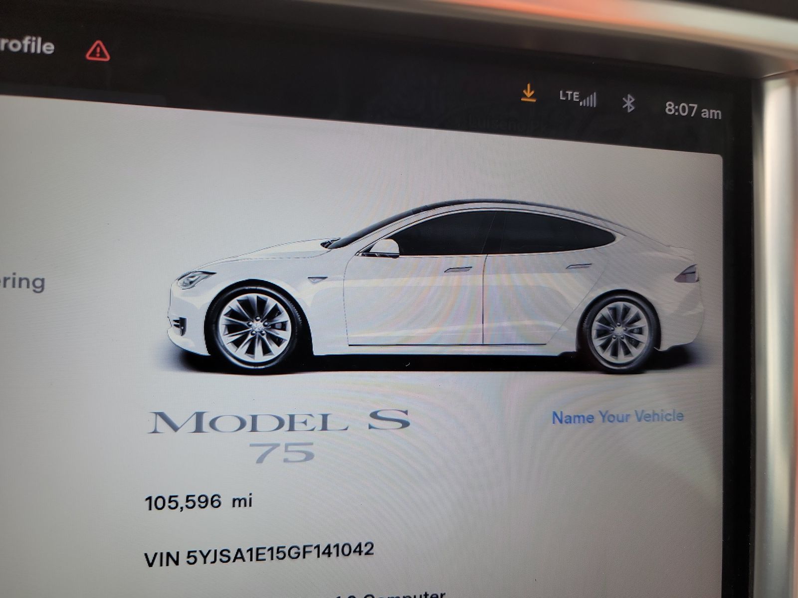 2016 Tesla Model S 75 RWD