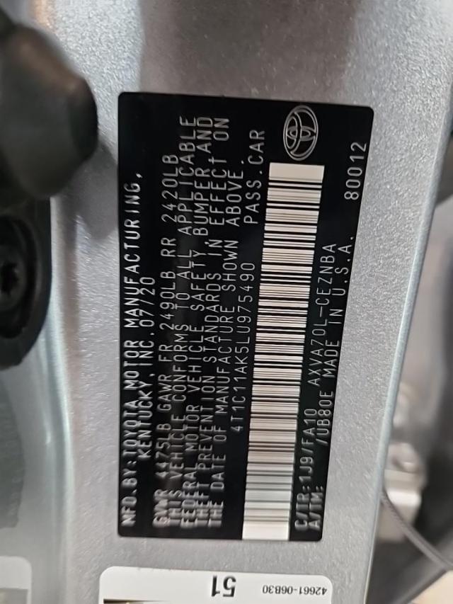 2020 Toyota Camry LE FWD