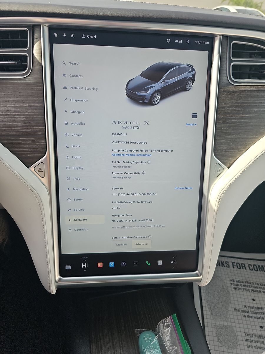 2016 Tesla Model X 90D AWD