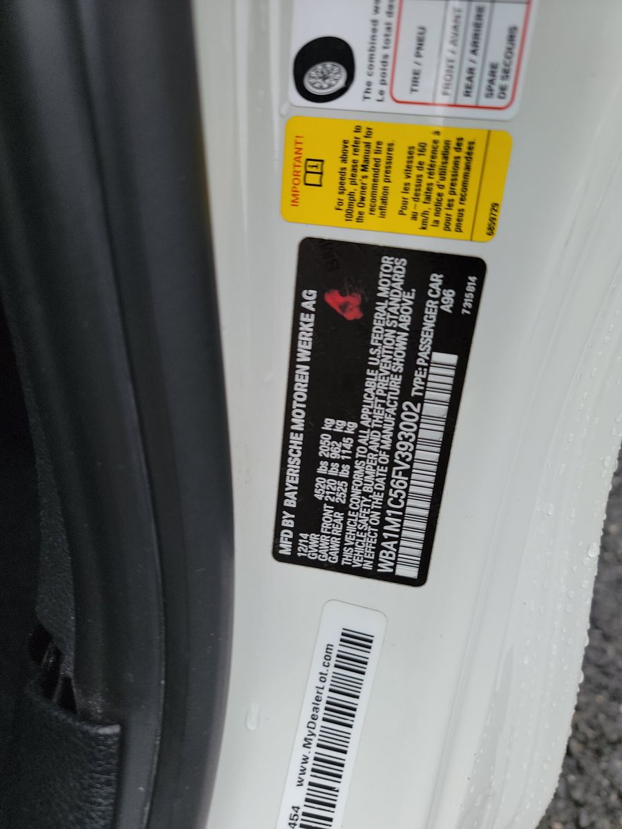 2015 BMW 2 Series M235i RWD