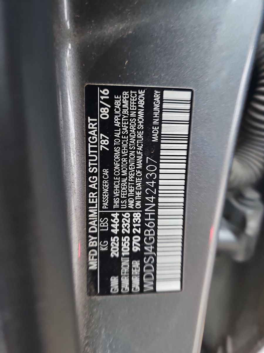 2017 Mercedes-Benz CLA CLA250 AWD